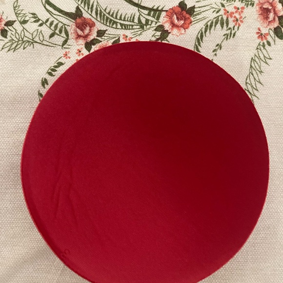 Rhonda Shear Pin Up Style Red Lace Bra - Picture 6 of 6